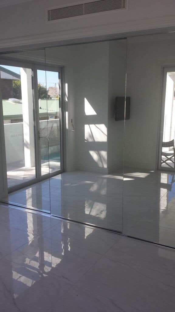 FramelessMirrorSlidingWardrobeDoors — All About Kitchens Sunshine Coast
