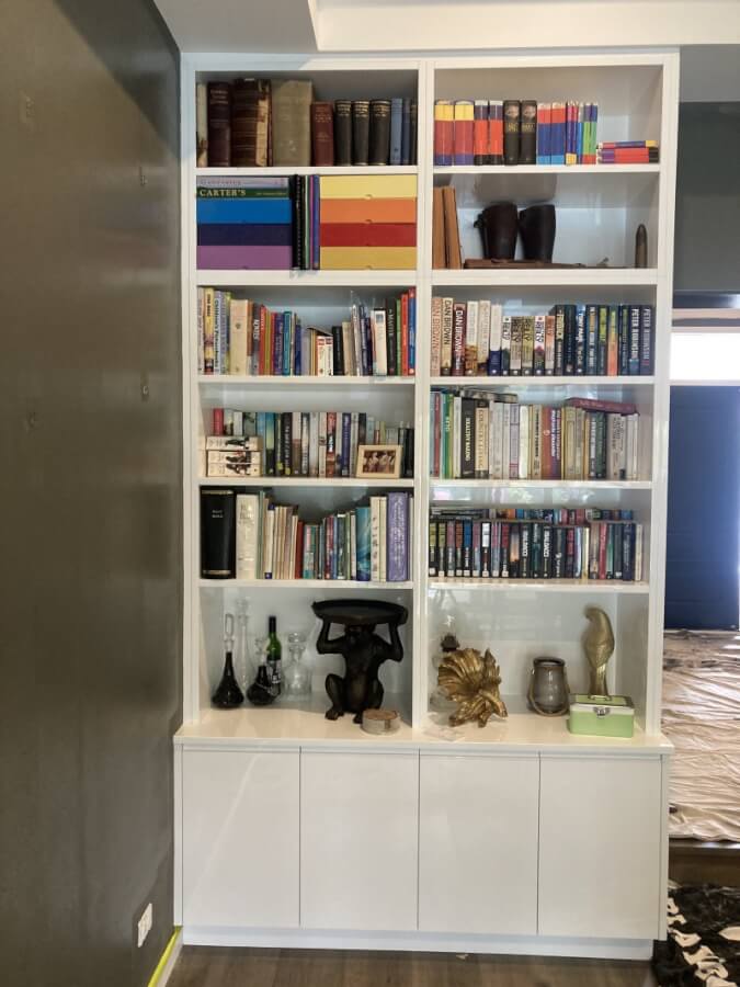 Bookcase Built to Order in Twin Waters Sunshine Coast